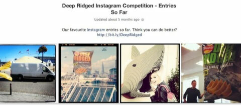 esempio di concorso Instagram