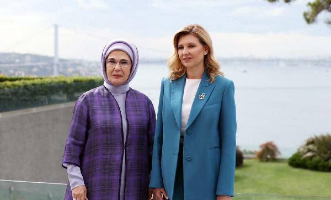 Emine Erdoğan ha ospitato Olena Zelenska, la moglie del presidente dell'Ucraina!
