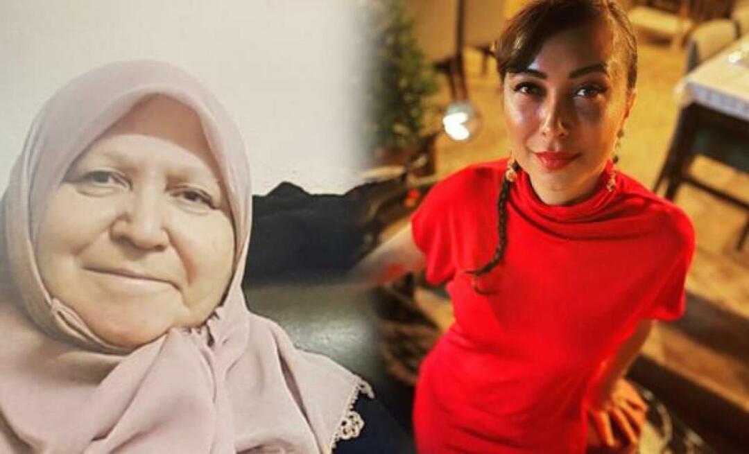 La madre dell'attrice Canan Hoşgör è morta!
