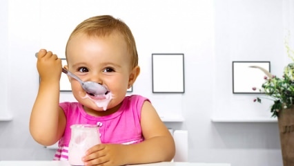 Ricetta yogurt con latte materno! Come preparare lo yogurt pratico per i bambini? Far lievitare lo yogurt ...