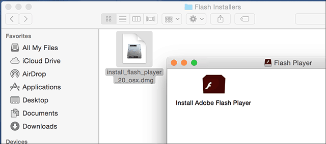 Installa Flash 1