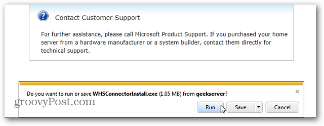 Come aggiungere un PC client Windows 7 a Windows Home Server [versione 1]