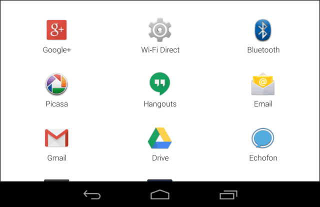 File di condivisione Android