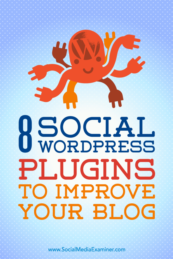 8 plugin social WordPress per migliorare il tuo blog: Social Media Examiner