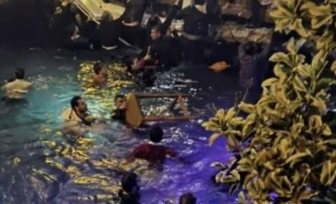 Il momento del crollo del molo di Bebek non sembrava il film Titanic! 25 persone sono cadute in acqua, 4 persone...