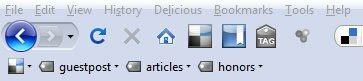 Delicious Firefox Add-On Bookmarks Toolbar