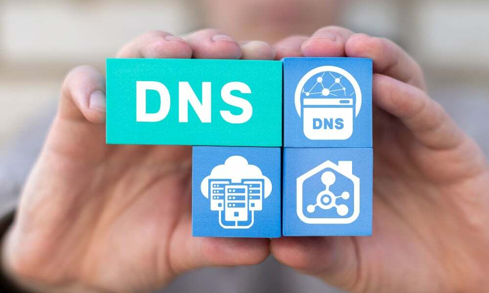 Traffico DNS crittografato in primo piano