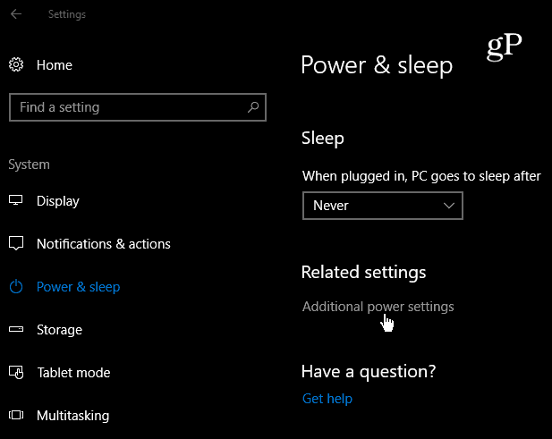 Come personalizzare ciò che fa il pulsante di accensione in Windows 10