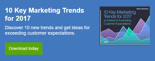 10 principali tendenze di marketing per il 2017 e idee per superare le aspettative dei clienti
