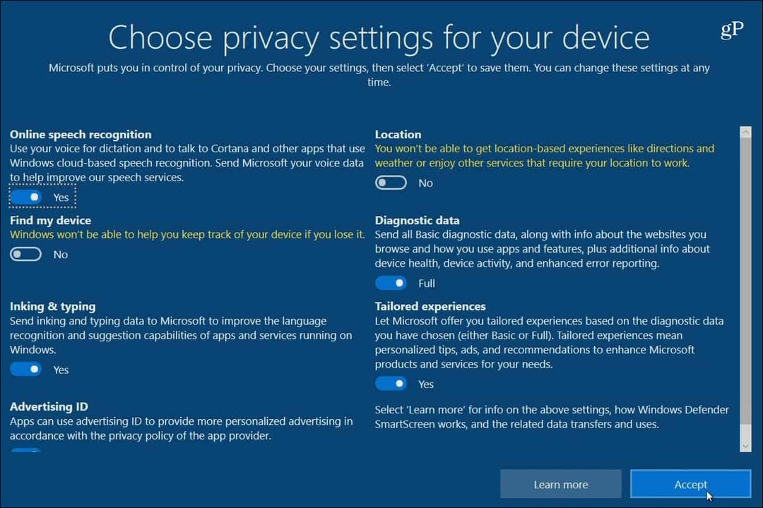 Utilizzare Microsoft Privacy Dashboard per eliminare e scaricare la cronologia delle attività