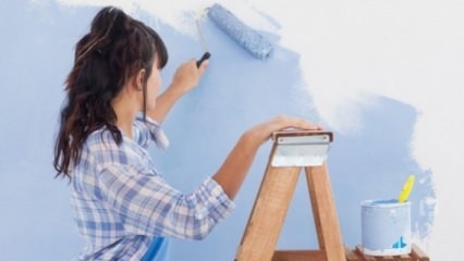 Quanti litri di vernice vengono usati per dipingere? 