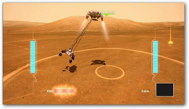 Atterraggio Kinect Mars Rover