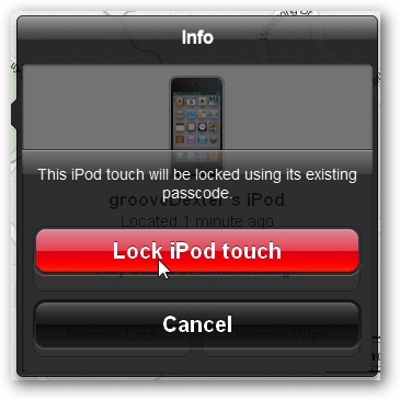 bloccare l'iPod touch o l'iPhone per impedire l'accesso