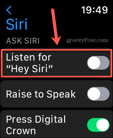 Apple Watch ascolta Hey Siri