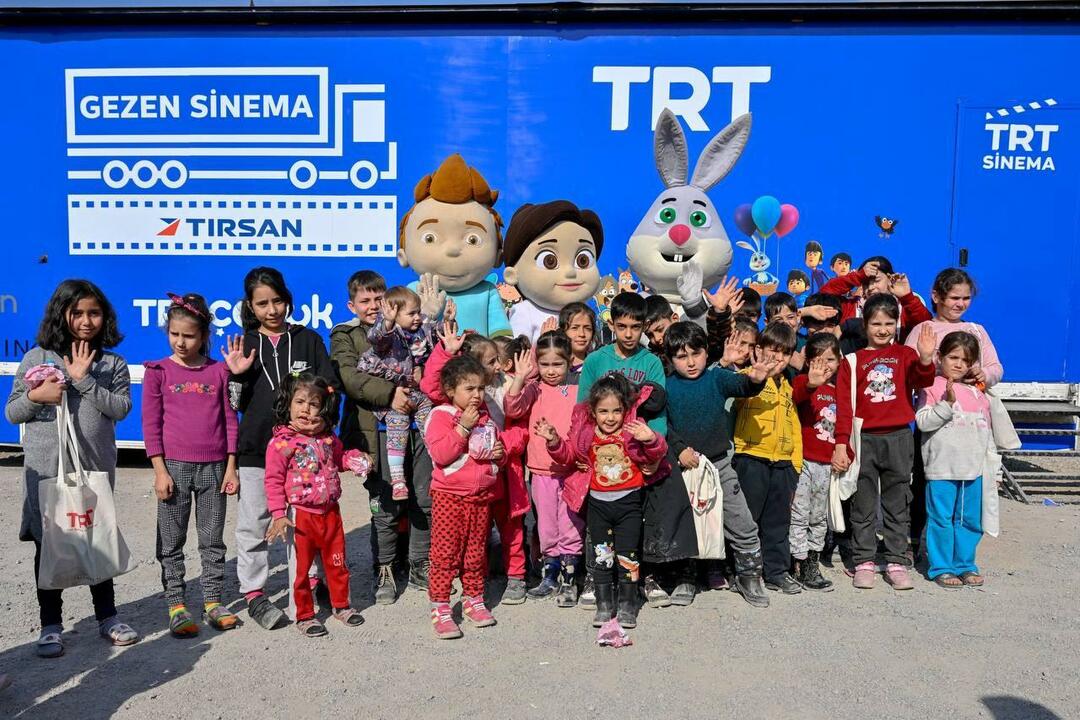 TRT Gezen Cinema ha fatto sorridere i terremotati