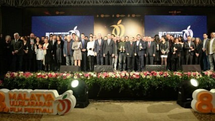 8. I premi hanno trovato i loro vincitori all'International Malatya Film Festival