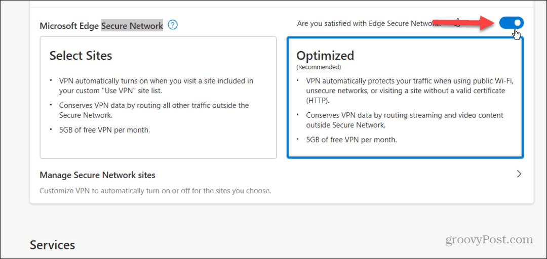 Come abilitare e utilizzare Microsoft Edge VPN