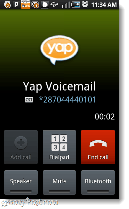 reindirizzare messaggi vocali tramite Yap