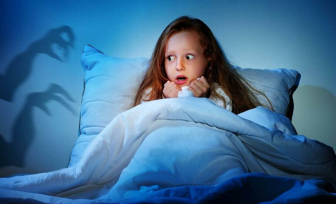 Come dovrebbero essere avvicinati i bambini con paure notturne? Quali sono le cause della paura notturna?