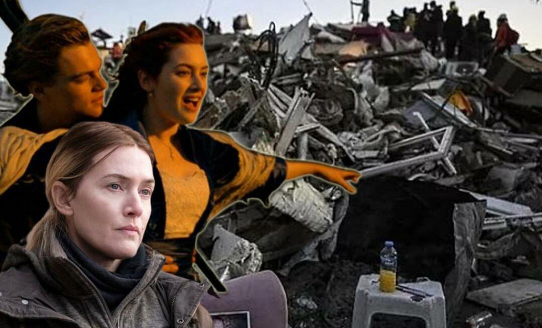 Kate Winslet: Ha detto che è importante salvare vite umane! La stella del Titanic ha chiamato le vittime del terremoto!