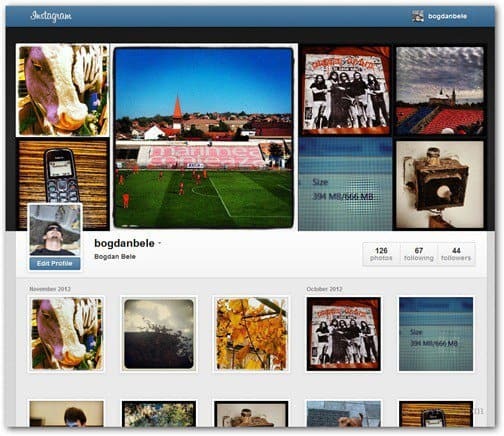 Instagram ora offre profili utente visualizzabili online