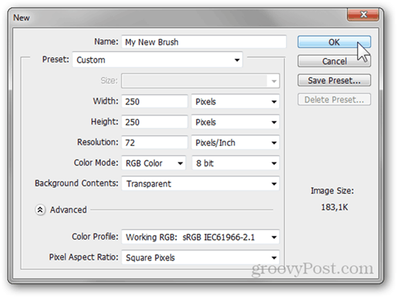 Photoshop Adobe Presets Modelli Download Crea Crea Semplifica Facile Semplice Accesso rapido Nuova Guida Tutorial Pennelli Pennello Pennello Disegna Disegna Documento
