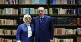 Record la visita alla Biblioteca Rami, inaugurata dal presidente Erdogan