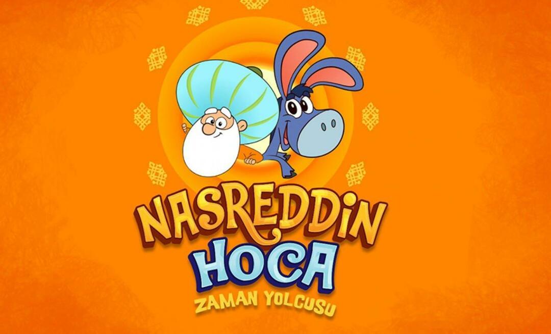 Un'altra buona notizia per i bambini da TRT! Annunciata la data di visione di 'Nasreddin Hodja: Time Traveller'