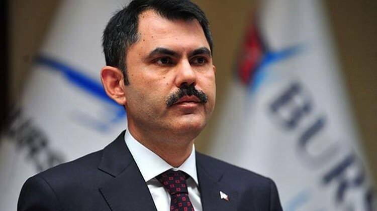 Il ministro dell'Ambiente e dell'urbanizzazione Murat Kurum