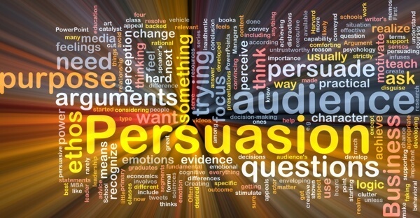 persuasione word cloud