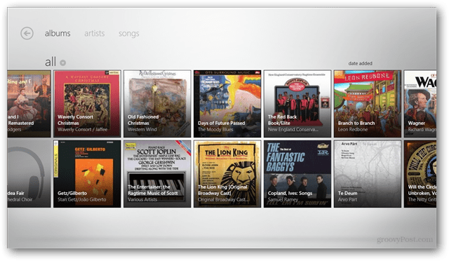 Windows 8: Zune Pass su Live On nell'app Music Metro