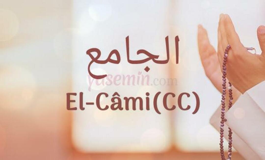 Cosa significa Al-Cami (c.c)? Quali sono le virtù di Al-Jami (c.c)?
