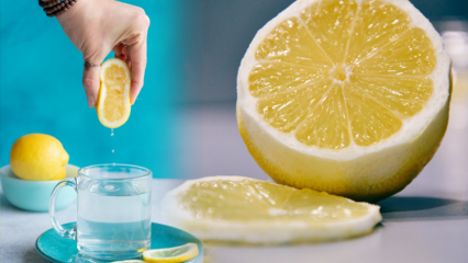 Bere acqua al limone a stomaco vuoto al mattino lo indebolisce? Ricetta dell'acqua al limone per dimagrire
