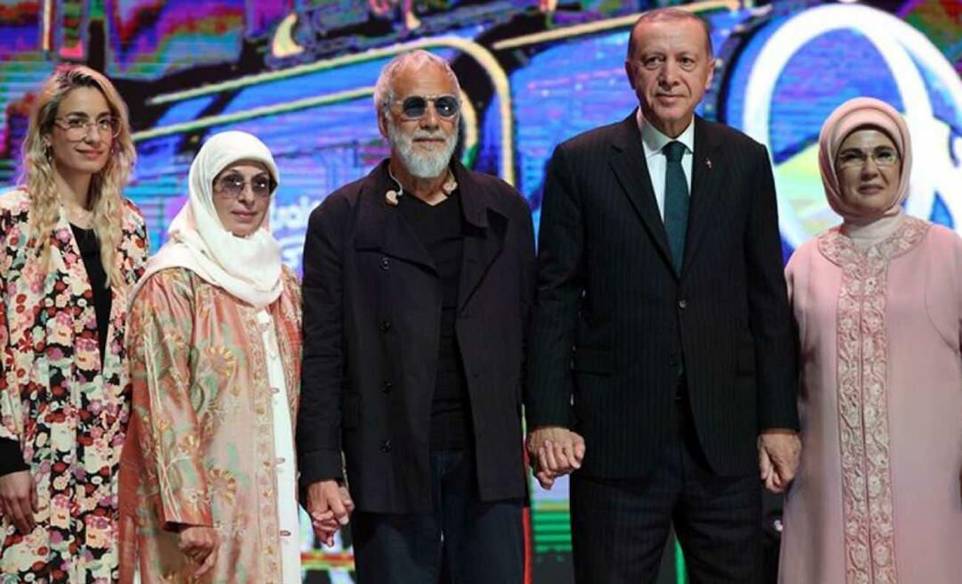 Yusuf Islam ha regalato la sua chitarra al presidente Erdogan!