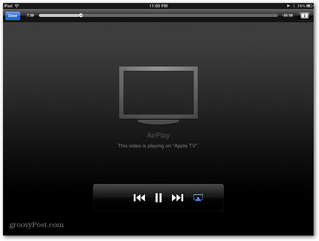 AirPlay iPad