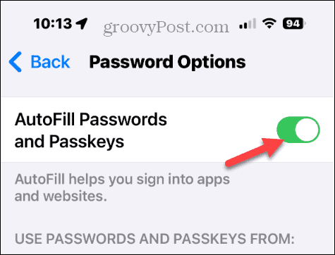 compilare automaticamente password e passkey