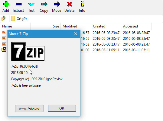 Sfruttamenti seri della sicurezza disponibili in 7-Zip, aggiornamento disponibile