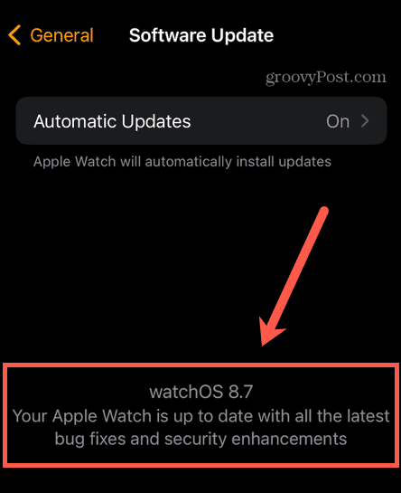 Apple Watch aggiornato
