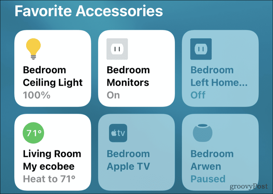 Come accedere ai controlli di HomePod nell'app Home