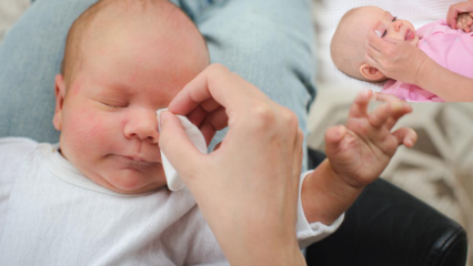 Come rimuovere le sbavature nei bambini? Provoca sbavature agli occhi nei bambini? Massaggio alla bava con latte materno