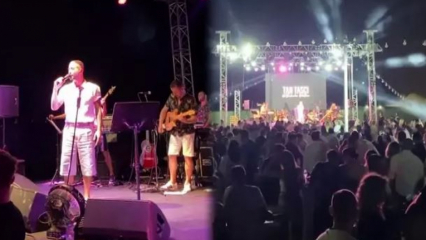 Le regole della distanza sociale sono state infrante al concerto del giovane cantante Tan Taşçı!