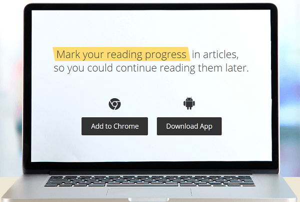 Markticle è un'estensione di Chrome e un'app Android per il bookmarking e l'evidenziazione dei contenuti.