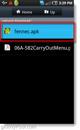 scarica il programma di installazione android di fennec.apk firefox
