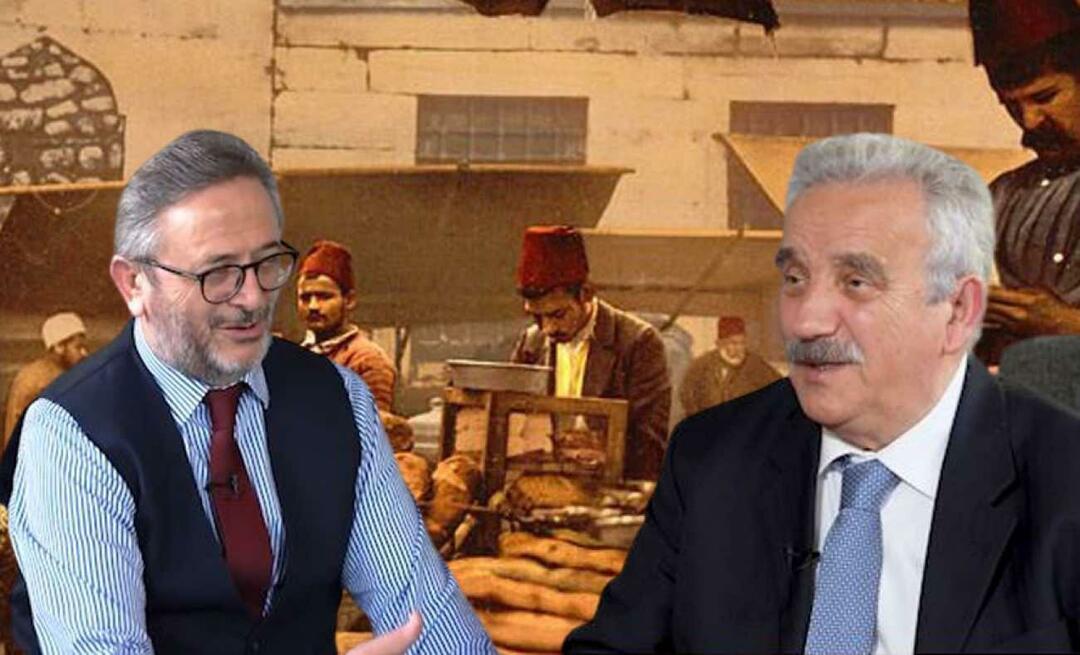 Dott. Coskun Yilmaz e Prof. Dott. "I preparativi per il Ramadan nell'impero ottomano" con l'espressione di Mehmet İpşirli