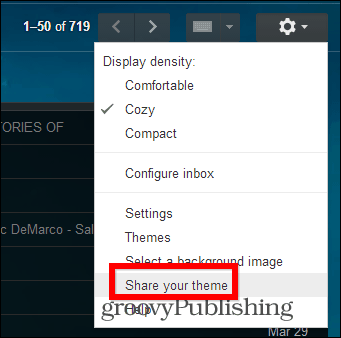 I temi personalizzati di Gmail condividono il tuo tema 2