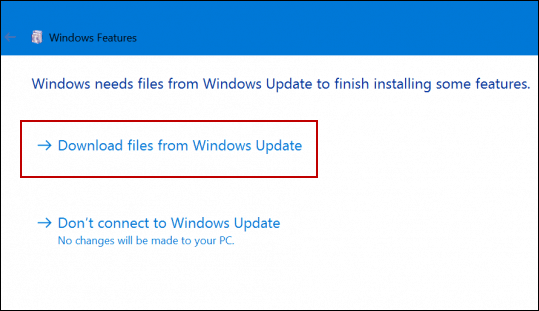.net installa l'aggiornamento di Windows