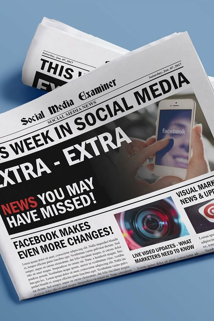 Facebook automatizza le didascalie dei sottotitoli dei video: questa settimana nei social media: Social Media Examiner