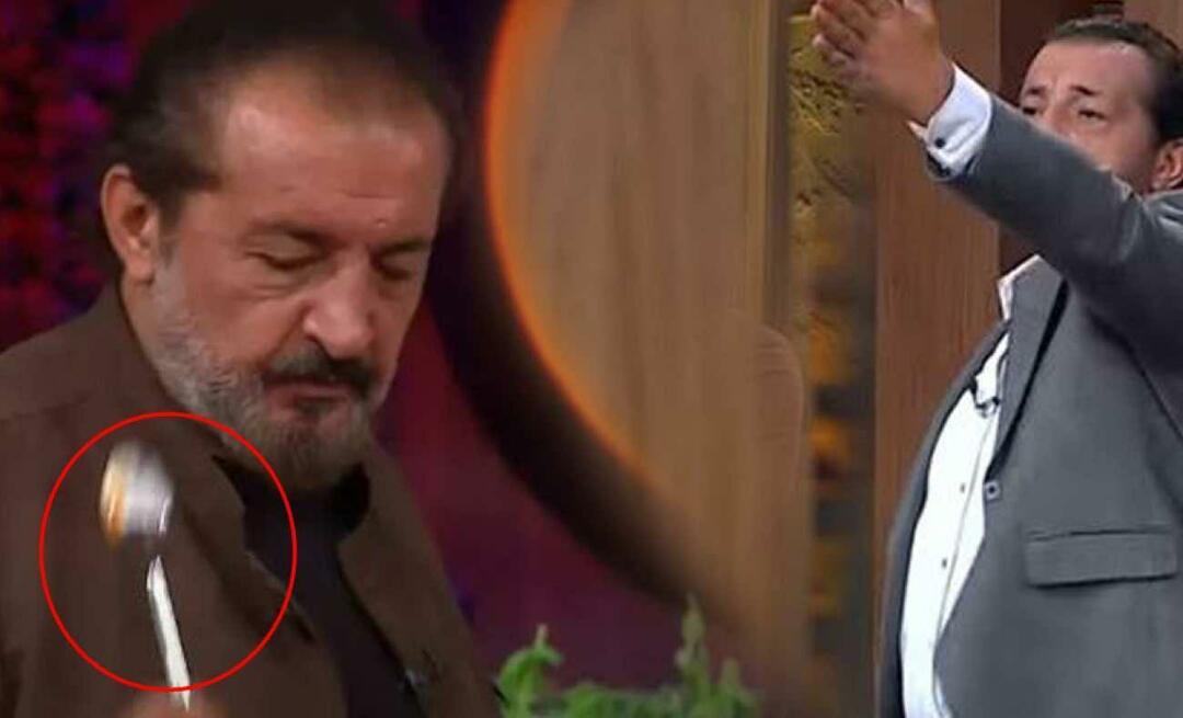 MasterChef è rimasto sconvolto! Il capo Mehmet lanciò il cucchiaio con rabbia