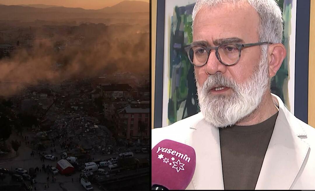 Bahadır Yenişehirlioğlu ha parlato in privato con Yasemin: Se questo terremoto fosse in Inghilterra...