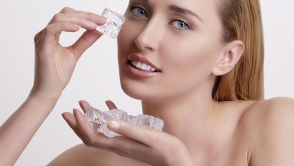 Quali sono i benefici del ghiaccio sulla pelle? Il ghiaccio viene applicato all'acne?